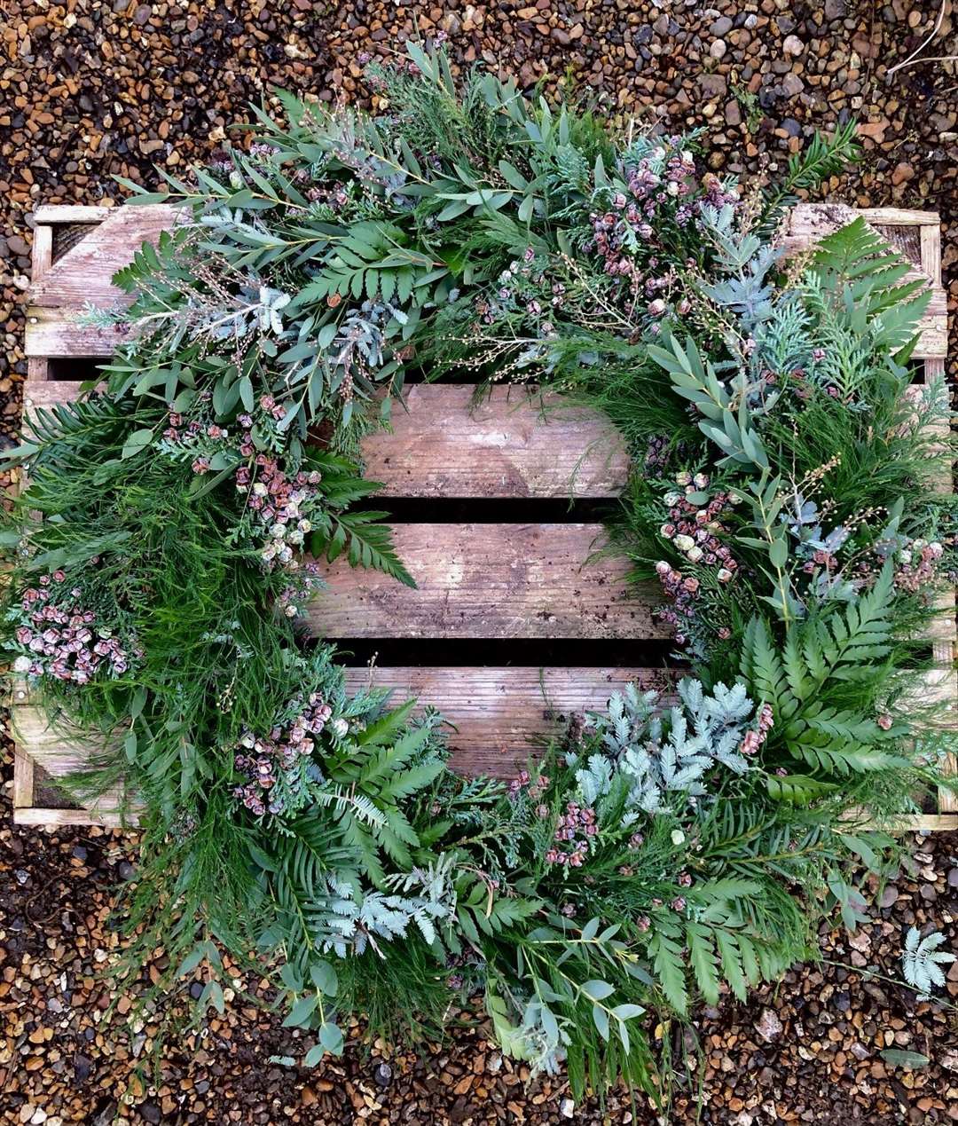 Making your own beautiful, natural wreath is guaranteed to get you in the festive spirit