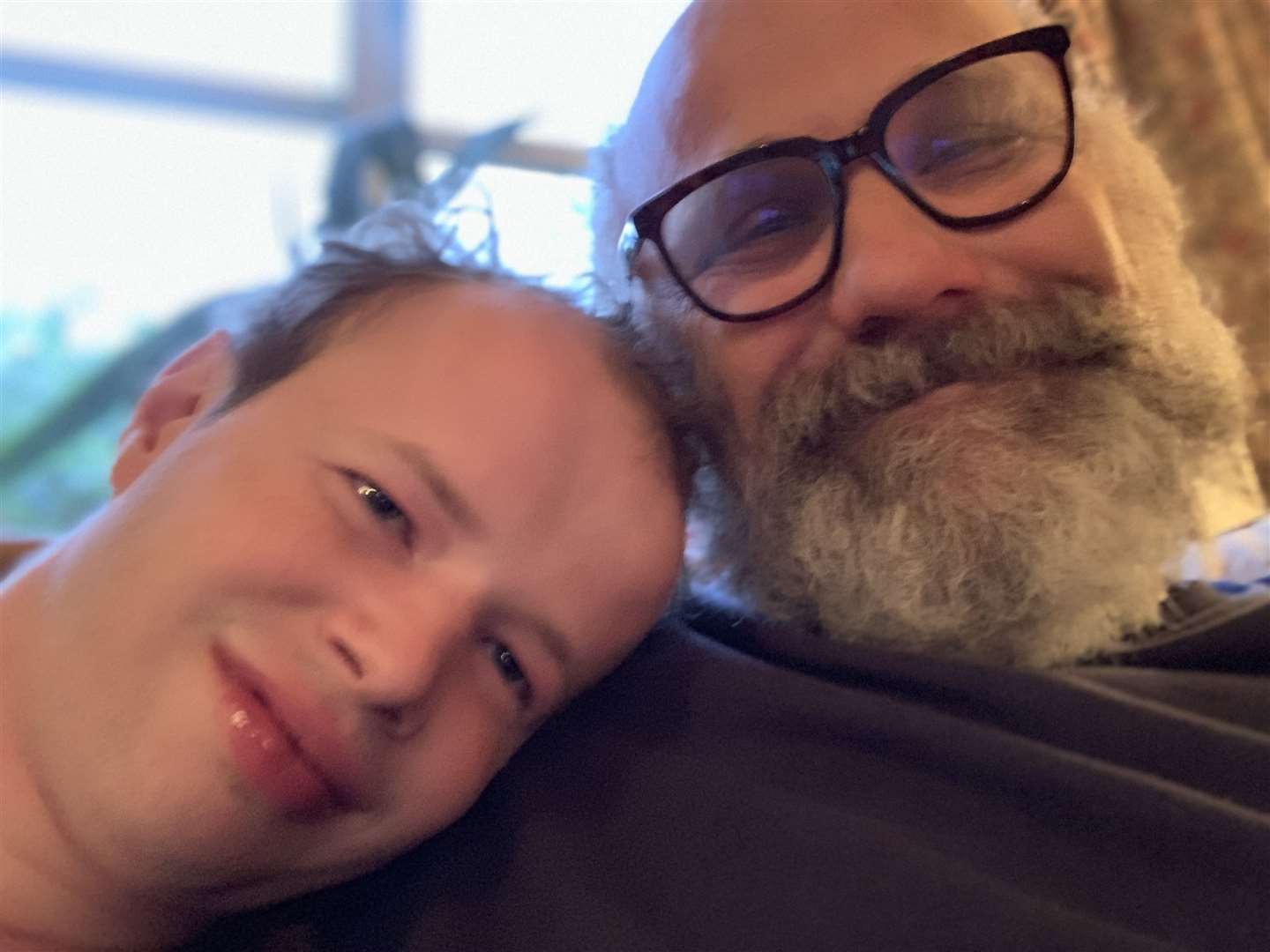 Stephen Unwin with son Joey (33328622)