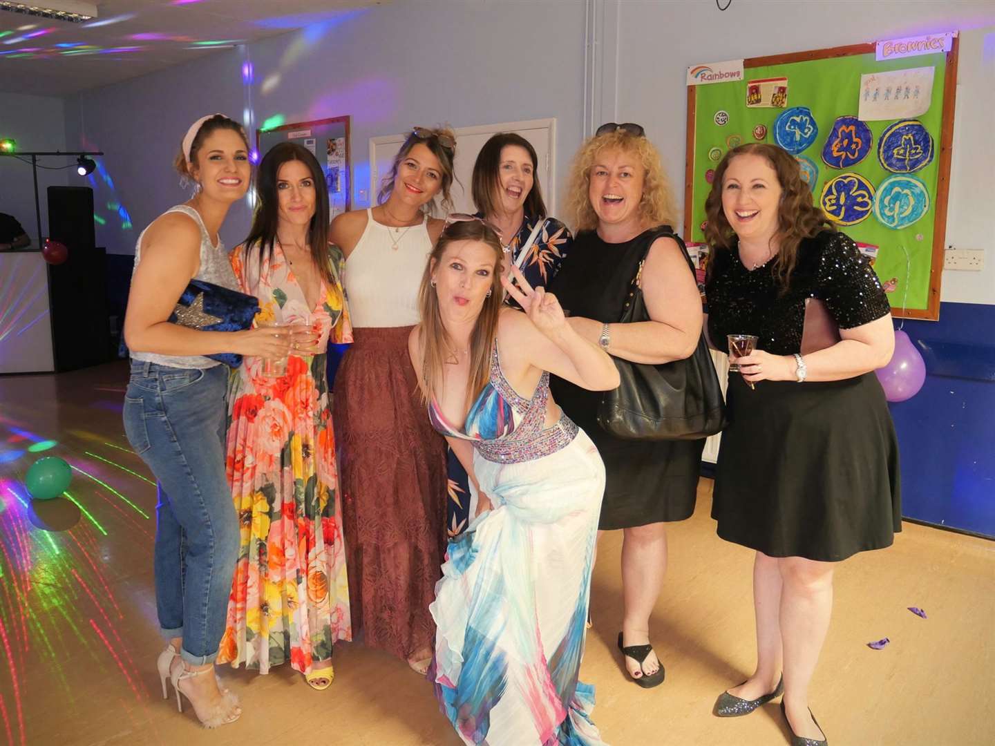 Beth Purvis on her 40th birthday, just two years ago, with friends, from left, Rachel Roberts, Madeleine Sanders, Lisa Menzella, Karen Tait, Darian Compton and Emma Stevens (48887736)